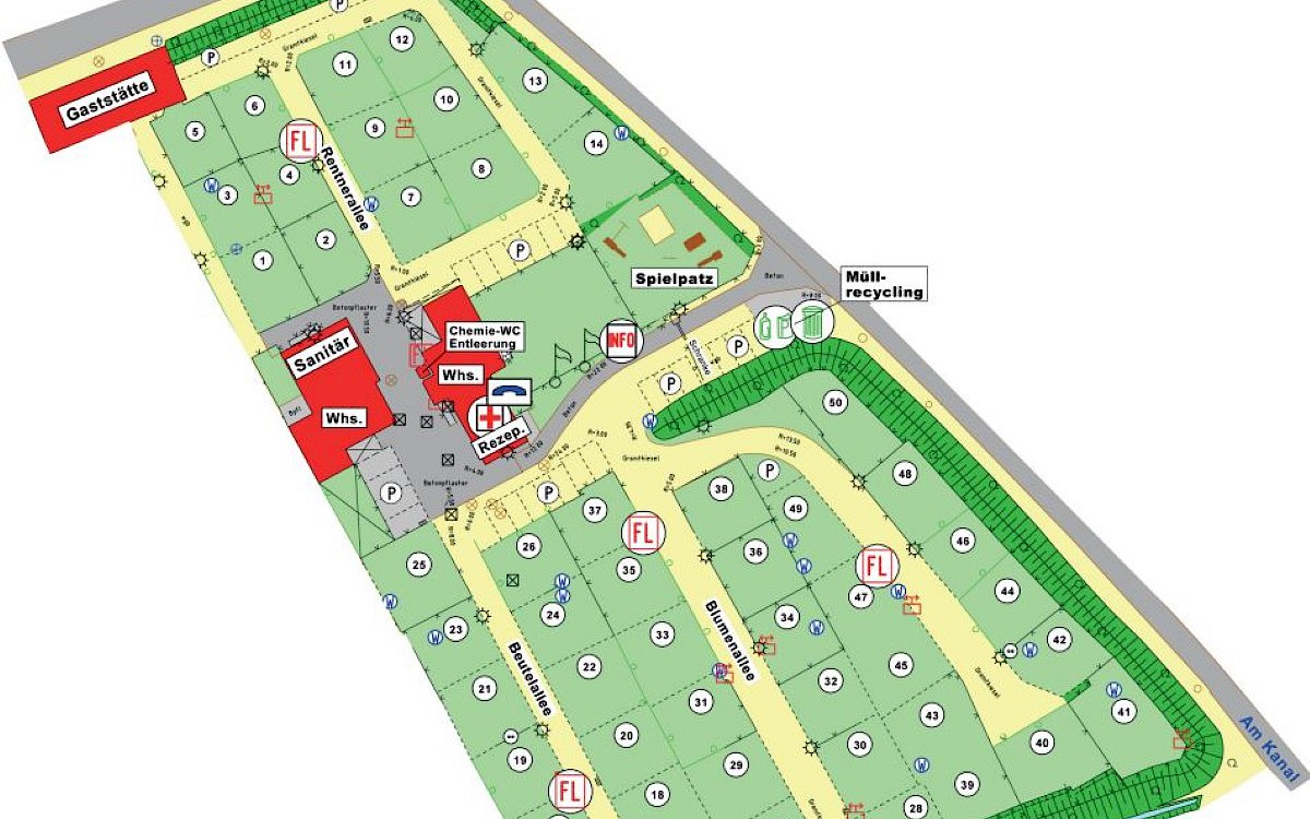 Camping und Wochenendplatz Osterfeld